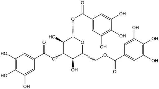 1,3,6-Trigalloyl β-D-glucose