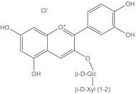 Cyanidin 3-sambubioside chloride
