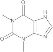 Theophylline, 1mg/ml in Methanol