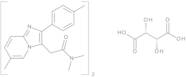 Zolpidem Tartrate 1.0 mg/ml in Methanol (as free base)