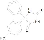 4-Hydroxyphenytoin (5-(4-Hydroxyphenyl)-5-phenylhydantoin) 0.1  mg/ml in Methanol