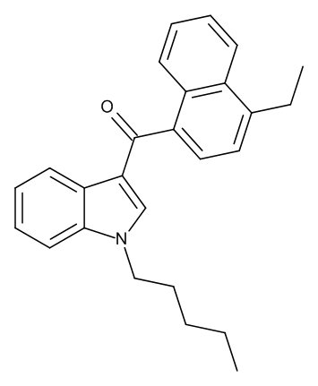 JWH-210 ((4-Ethylnaphthalen-1-yl)(1-pentylindol-3-yl)methanone) 1.0 mg/ml in Acetonitrile