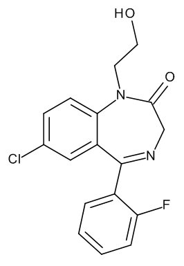 2-Hydroxyethylflurazepam