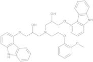 Carvedilol Biscarbazole (1,1'-[[2-(2-Methoxyphenoxy)ethyl]nitrilo]-bis[3-(9H-carbazol-4-yloxy)prop…