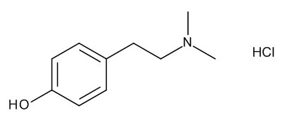 Hordenine Hydrochloride (4-Hydroxy-N,N-dimethylphenethylamine Hydrochloride)