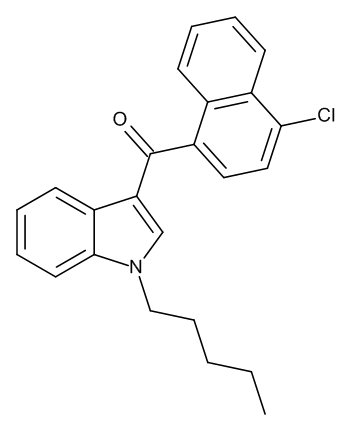 JWH-398 ((4-Chloronaphthalen-1-yl)(1-pentylindol-3-yl)methanone)
