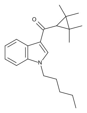 UR-144 ((1-Pentylindol-3-yl)(2,2,3,3-tetramethylcyclopropyl)methanone; KM X-1)