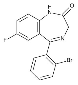 5-(2-Bromophenyl)-7-fluoro-1,3-dihydro-2H-1,4-benzodiazepin-2-one (Flubromazepam Isomer)