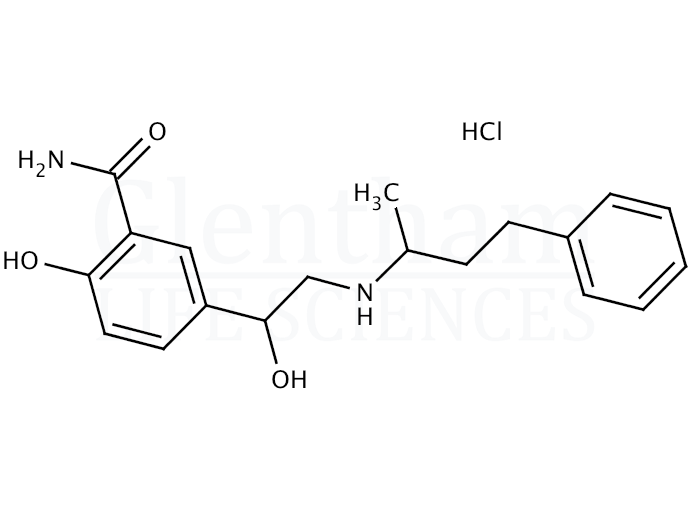 Labetalol (hydrochloride) (AH 5158A, Normodyne, NSC 290312, SCH 15719W,  Trandate, CAS Number: 32780-64-6)