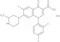 Temafloxacin hydrochloride