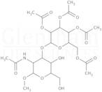 Methyl 2-acetamido-2-deoxy-O-[ß-D-(2,3,4,6-tetraacetyl) galactopyranosyl]-a-D-galactopyranoside