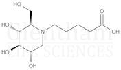 N-(5-Carboxypentyl)-deoxynojirimycin