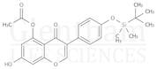 5-O-Acetyl-4''-O-tert-butyldimethylsilyl-genistein