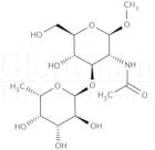Methyl 2-acetamido-2-deoxy-3-O-(a-L-fucopyranosyl)-b-D-glucopyranoside
