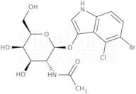 5-Bromo-4-chloro-3-indolyl 2-acetamido-2-deoxy-b-D-galactopyranoside