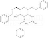 Benzyl 2-acetamido-2-deoxy-3,6-di-O-benzyl-α-D-glucopyranoside