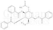 1-O-Acetyl-4-azido-2,3,6-tri-O-benzoyl-4-deoxy-D-glucopyranose