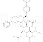 4-Nitrophenyl 2-O-(2,3,4,6-tetra-O-acetyl-b-D-glucopyranosyl)-4,6-O-benzylidene-b-D-glucopyranoside