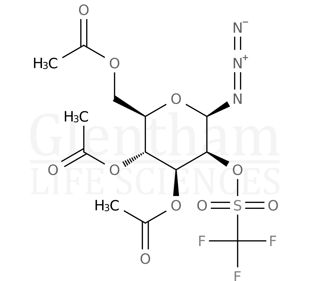 3,4,6-Tri-O-acetyl-2-O-trifluoromethanesulfonyl-β-D-mannopyranosyl azide