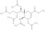 Methyl 5-acetamido-4,7,8,9-tetra-O-acetyl-2,6-anhydro-3,5-dideoxy-D-glycero-D-galacto-non-2-enonate