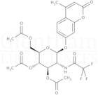 4-Methylumbelliferyl 3,4,6-tri-O-acetyl-2-deoxy-2-trifluoroacetamido-b-D-glucopyranoside