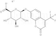 4-Trifluoromethylumbelliferyl b-D-glucuronide potassium salt
