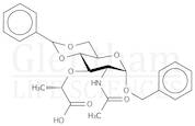 Benzyl N-acetyl-4,6-O-benzylidene-a-isomuramic acid