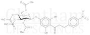 4’-O-(β-D-2”,3”,4”,6”-Tetraacetyl-glucopyranosyl)-4-nitrophloretin