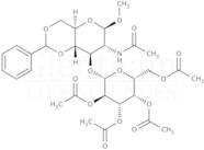 Methyl 2-acetamido-3-O-(2,3,4,6-tetra-O-acetyl-b-D-galactopyranosyl)-4,6-O-benzylidene-2-deoxy-b-D…