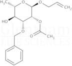 Allyl 2-O-acetyl-3-O-benzyl-a-L-rhamnopyranoside