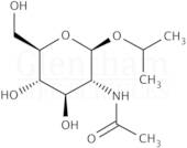 Isopropyl 2-acetamido-2-deoxy-b-D-glucopyranoside