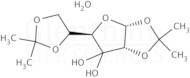 1,2:5,6-Di-O-isopropylidene-a-D-ribo-hexofuranose-3-ulose monohydrate