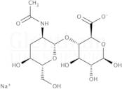 Hyaluronic acid sodium salt, m.w. 1.75MDa, Ph. Eur. grade, low endotoxin