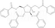 1,3,4,6-Tetra-O-benzoyl-a-D-fructofuranose