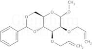 Methyl 2,3-O-diallyl-4,6-O-benzylidene-α-D-mannopyranoside