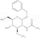 Benzyl 2-acetamido-3-O-methyl-α-D-glucopyranoside