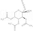 2,3,4-Tri-O-acetyl-1-azido-1-deoxy-b-D-arabinopyranosyl cyanide