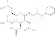 O-(2-Acetamido-3,4,6-tri-O-acetyl-D-glucopyranosylidene)amino N-phenyl carbamate