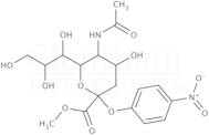 5-Acetamino-4-hydroxy-2-(4-nitro-phenoxy)-6-(1,2,3-trihydroxy-propyl)- tetrahydro-pyran-2-carbox...