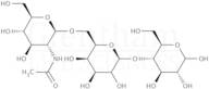 4-O-(6-O-[2-Acetamido-2-deoxy-b-D-glucopyranosyl]-b-D-galactopyranosyl)-D-glucopyranose