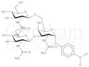 4-Nitrophenyl 2-acetamido-3,6-di-O-(2-acetamido-2-deoxy-b-D-glucopyranosyl) -2-deoxy-a-D-galactopyranoside