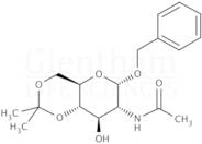 Benzyl 2-acetamido-2-deoxy-4,6-O-isopropylidene-a-D-glucopyranoside