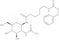 2-Acetamido-2-deoxy-N-[N-(benzyloxycarbonyl)-ε-aminocaproyl]-β-D-glucopyranosylamine