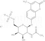 4-Methylumbelliferyl 2-acetamido-2-deoxy-b-D-galactopyranoside 6 sulphate potassium salt