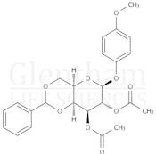 4-Methoxyphenyl 2,3-di-O-acetyl-4,6-O-benzylidene-β-D-galactopyranoside