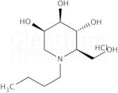 N-Butyldeoxymannojirimycin hydrochloride