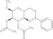 Methyl 2,3-di-O-acetyl-4,6-O-benzylidene-a-D-glucopyranoside