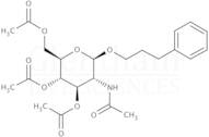 Phenylpropyl 2-acetamido-3,4,6-tri-O-acetyl-2-deoxy-b-D-glucopyranoside