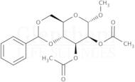 Methyl 2,3-di-O-acetyl-4,6-O-benzylidene-a-D-mannopyranoside