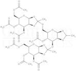 4-O-Acetyl-3,6-di-O-(3,4,6-tri-O-acetyl-b-D-mannopyranosyl-ethylidyne)-1,2-ethylidene-b-D-mannopyr…